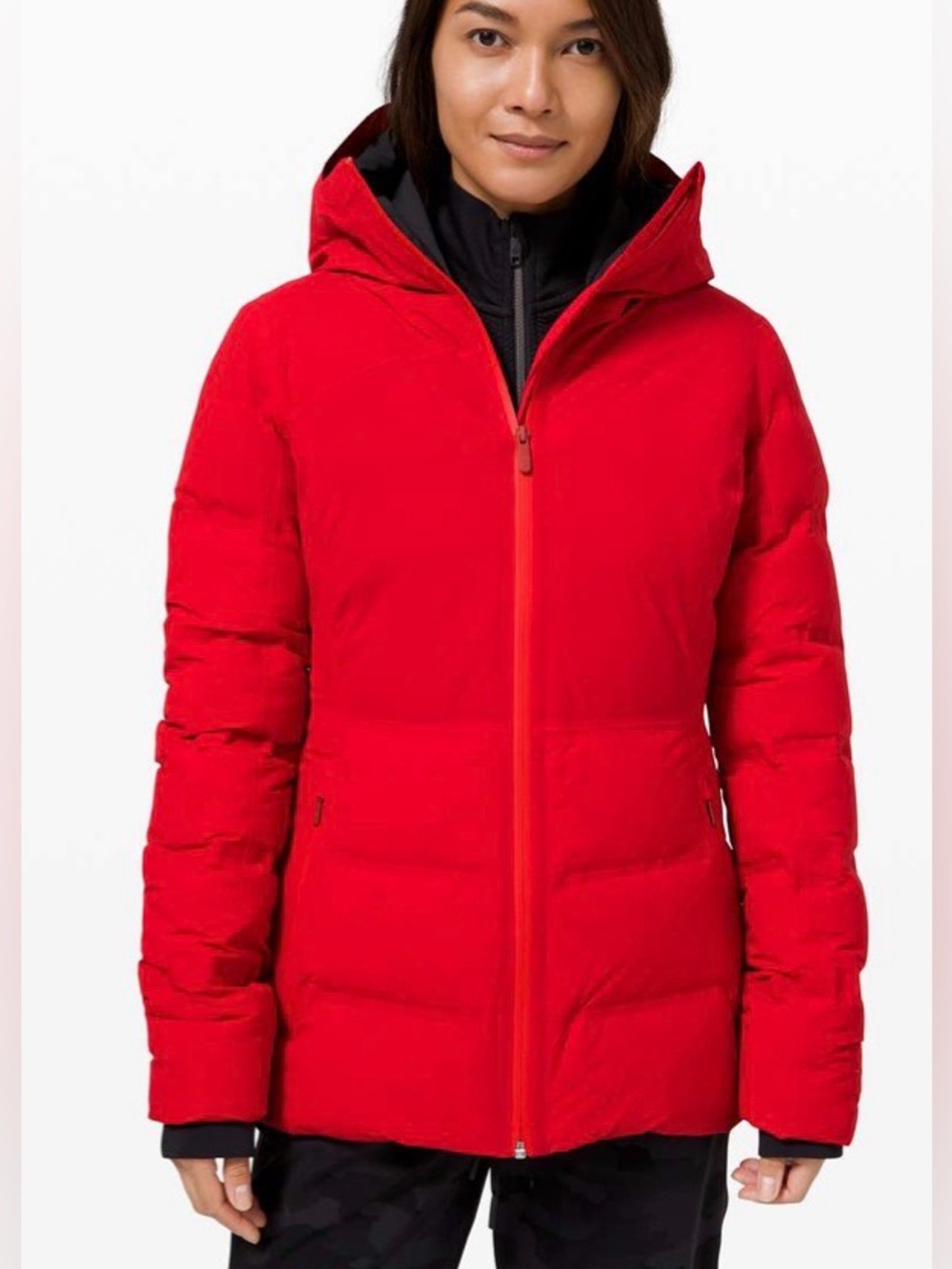 NWOT New Lululemon Sleet Street Jacket Dark Red